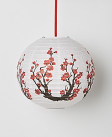 Holiday Lane Lunar New Year Floral Paper Lantern, Created for Macy's