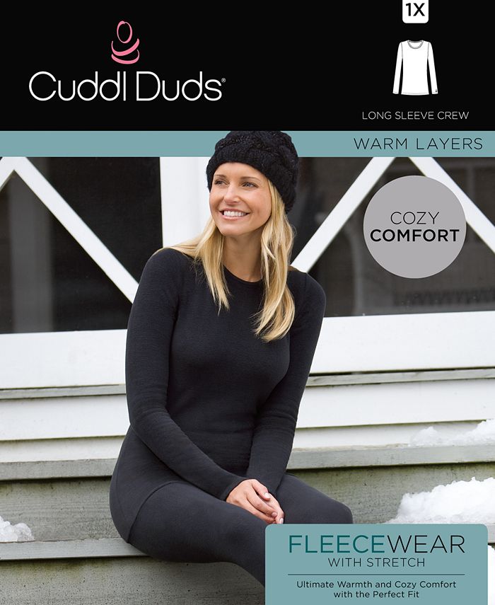 Cuddl Duds® Fleecewear with Stretch Lounge Long Sleeve Tunic in 2024