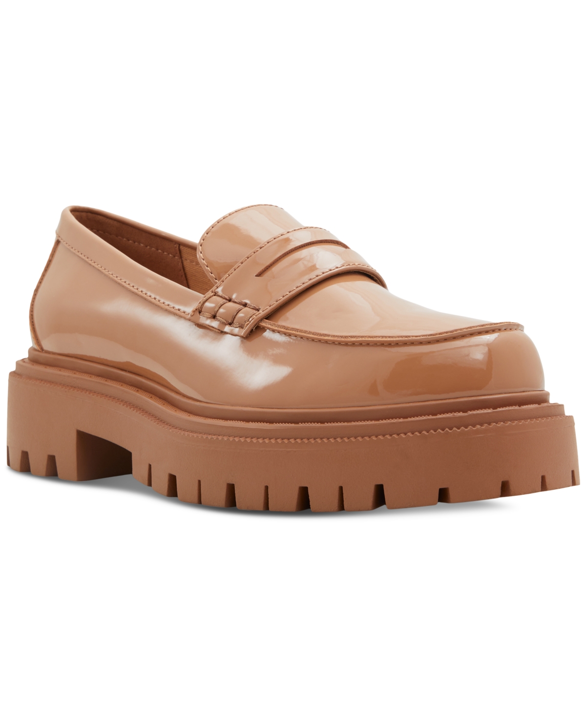 Aldo Bigstrut Lug-Sole Loafers Women's Shoes