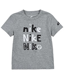 Little Boys Wordmark Core Short Sleeves T-shirt