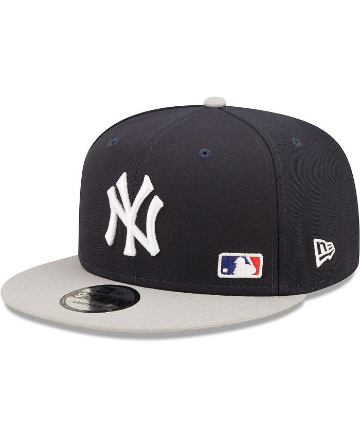 New Era Men's Navy New York Yankees Blackletter Arch 9FIFTY Snapback ...