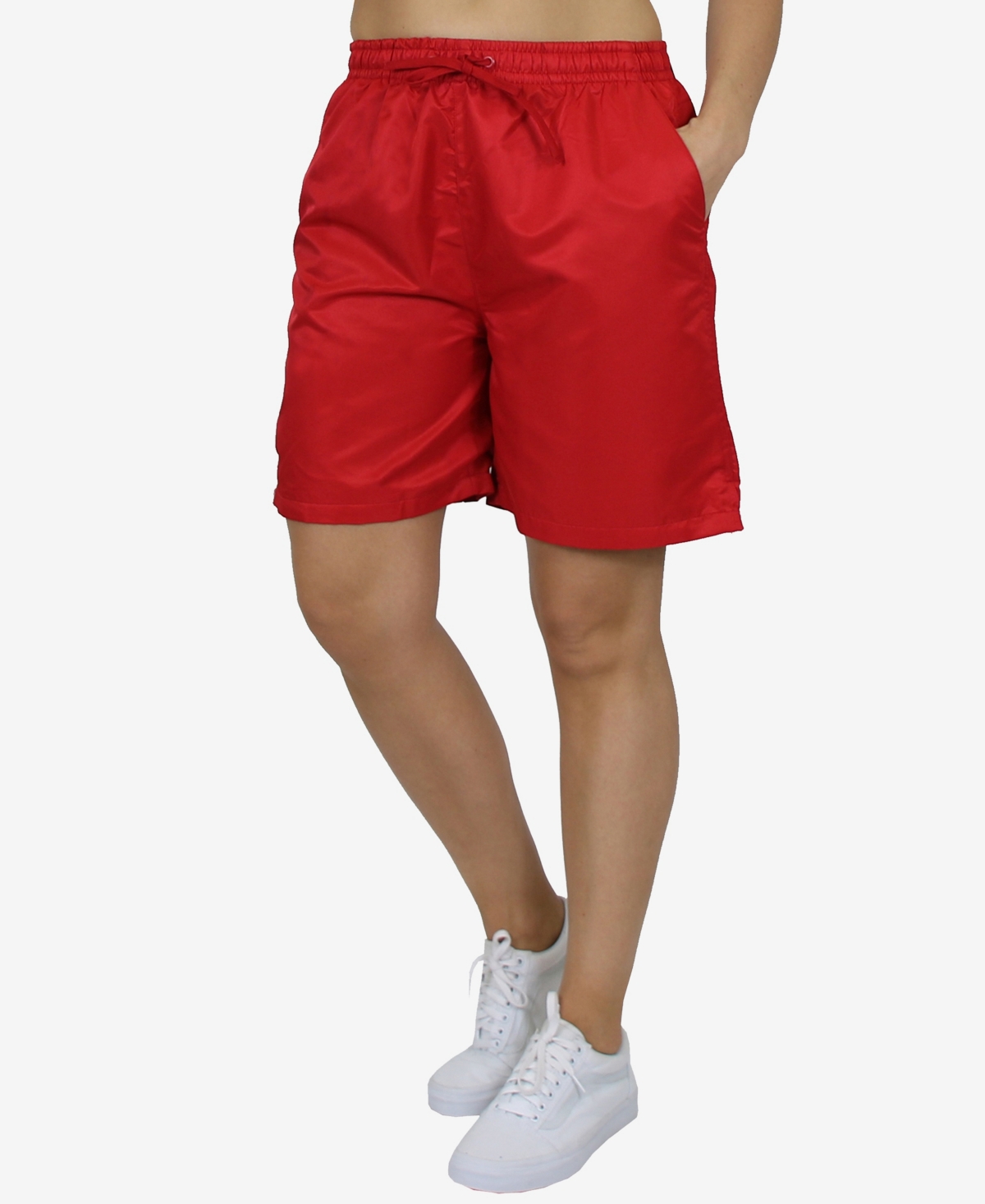 Women's Active Workout Training Shorts - Salmon
