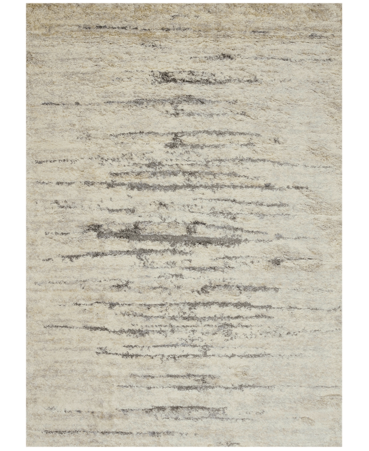Kas Merino 6711 5'3in x 7'7in Area Rug - Ivory, Gray