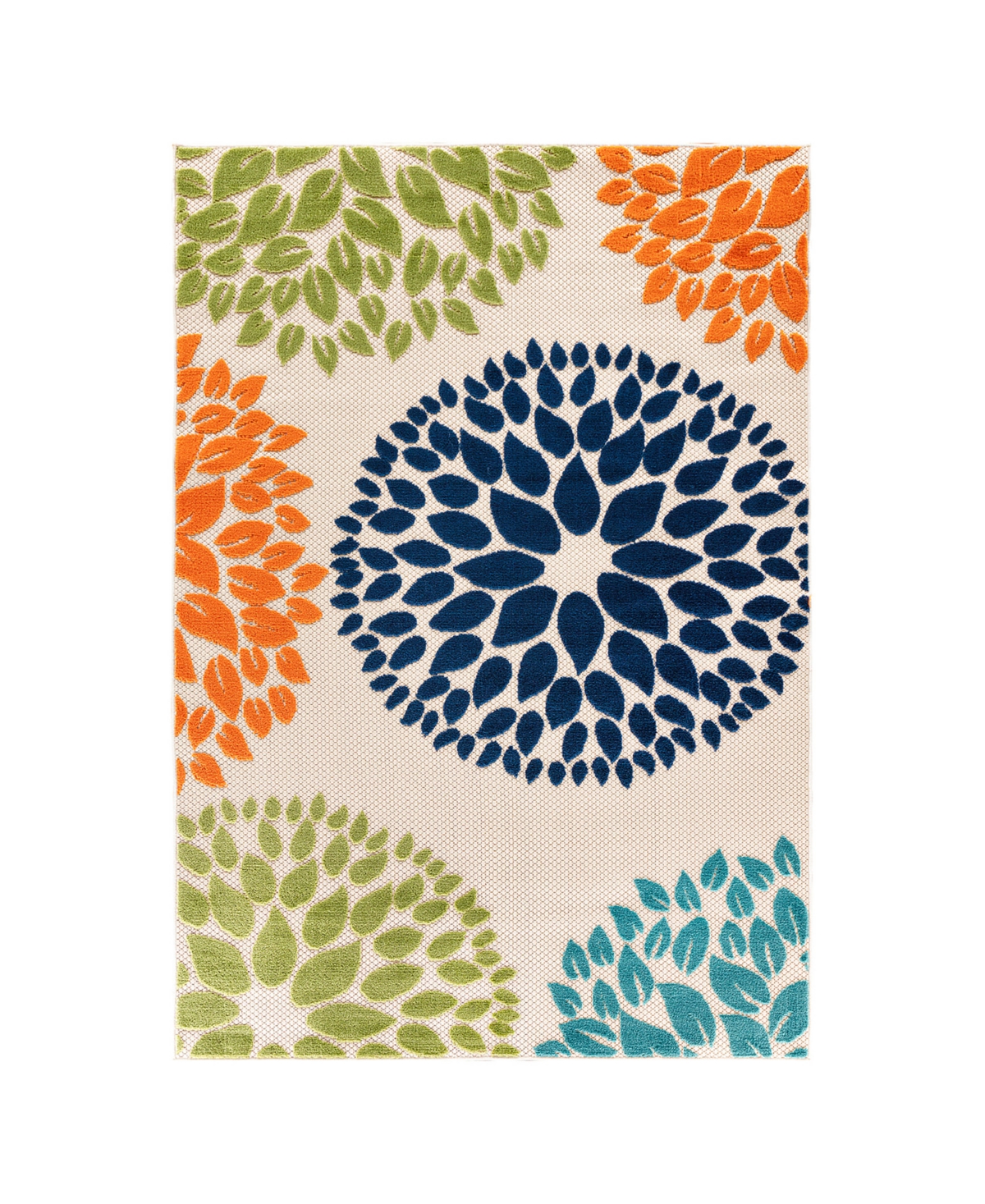 Main Street Rugs Dodds 5565 7'10in x 10' Outdoor Area Rug - Multi