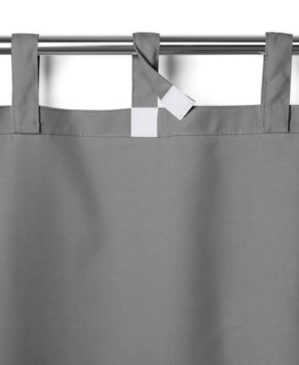 Matine Solid Tab Top Indoor/Outdoor Window Curtain