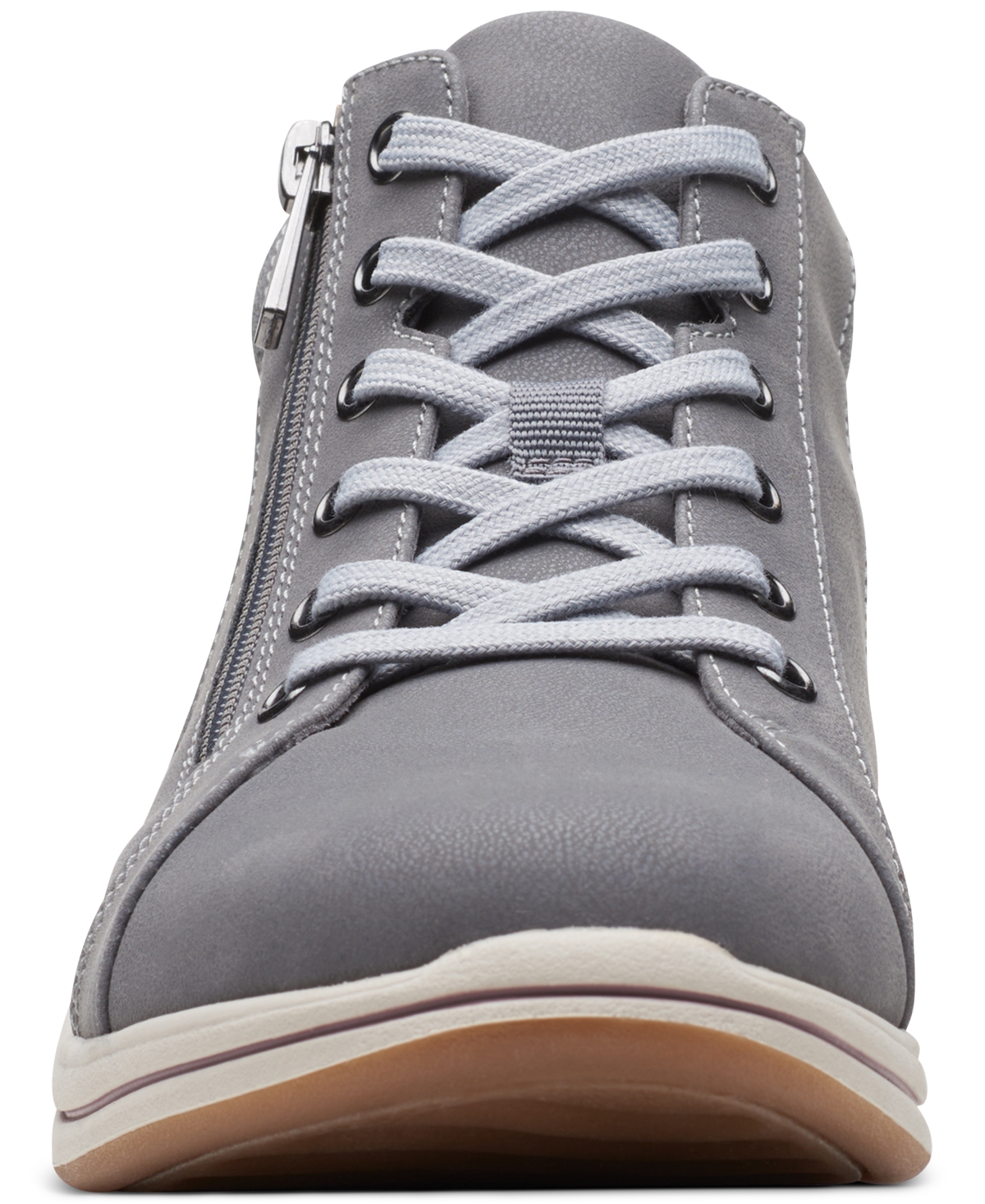 Clarks Women's Breeze Glide Lace-Up Zip Sneakers