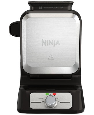 Ninja BW1001 Belgian Waffle Maker PRO NeverStick - Macy's