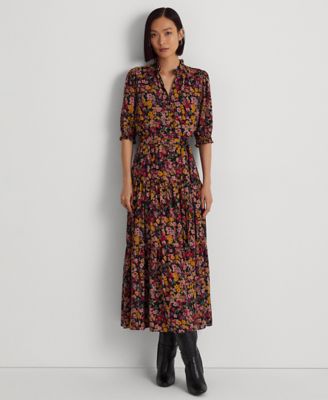 Ralph lauren long dresses macy's hotsell