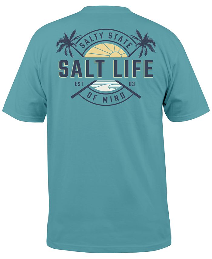 Salt Life Men's First Light Logo Graphic T-Shirt - Macy's