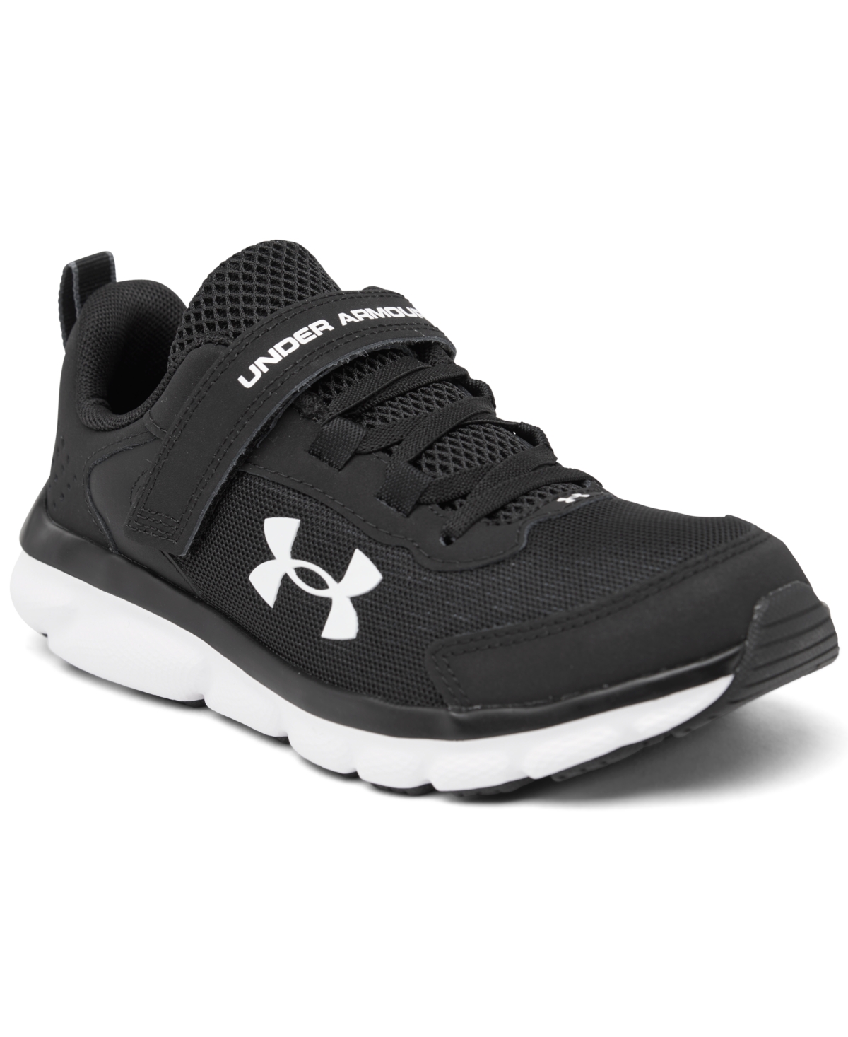 UNDER ARMOUR LITTLE BOYS ASSERT 9 STAY-PUT WIDE WIDTH RUNNING SNEAKERS FROM FINISH LINE