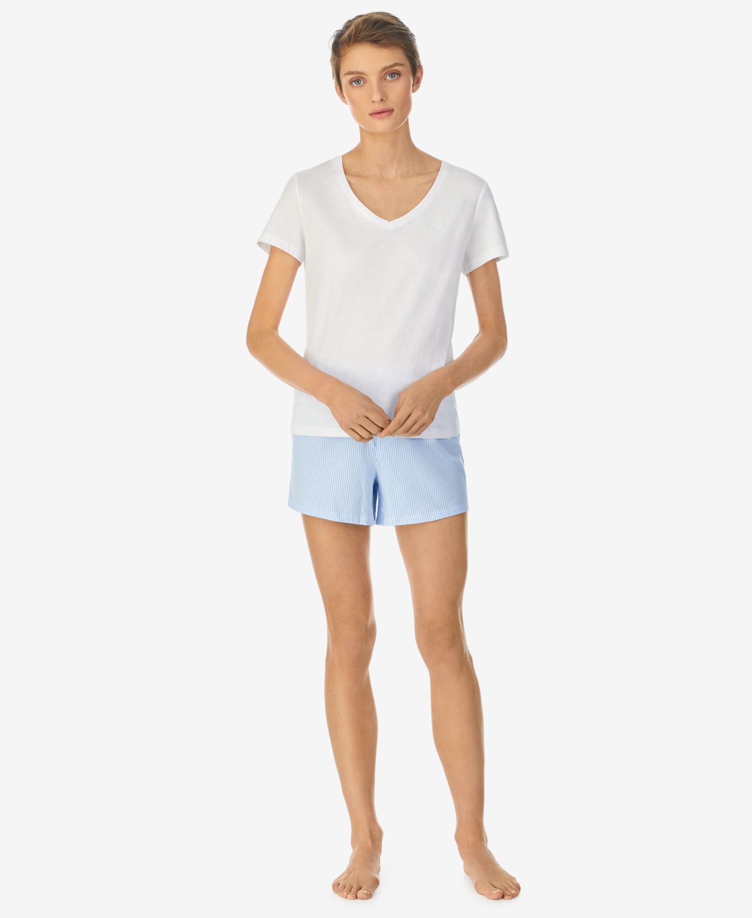 Classic Striped Boxer Pajama Short