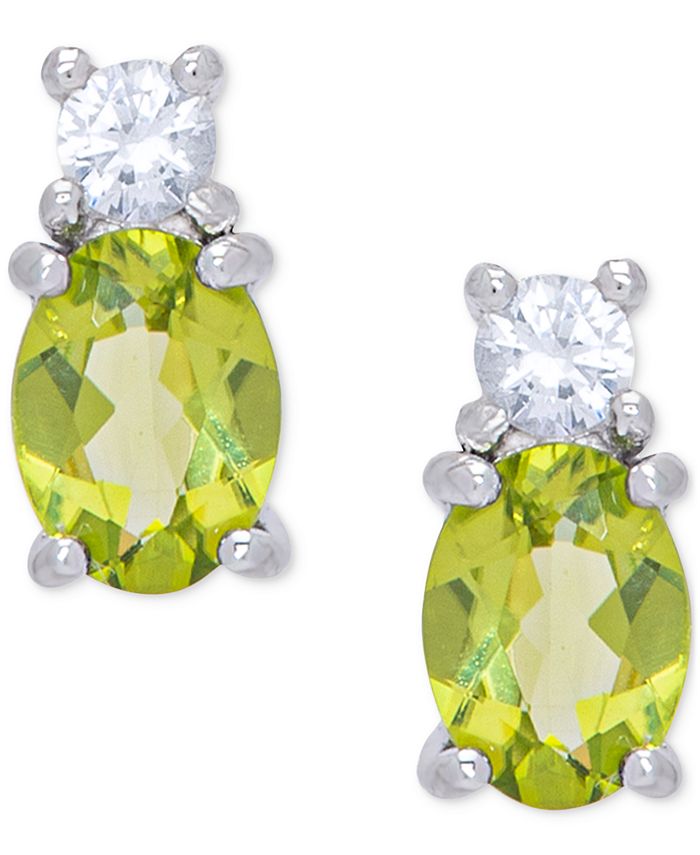 Macys peridot earrings online