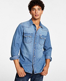Men's Regular Western Long-Sleeve Shirt 