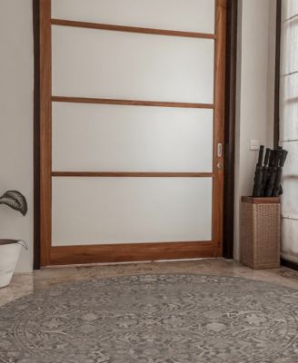 CLOSEOUT! Cantu 3564 5'3" x 5'3" Round Area Rug