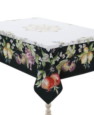 Tuscan Fruit Sketch Tablecloth, 70" x 120"
