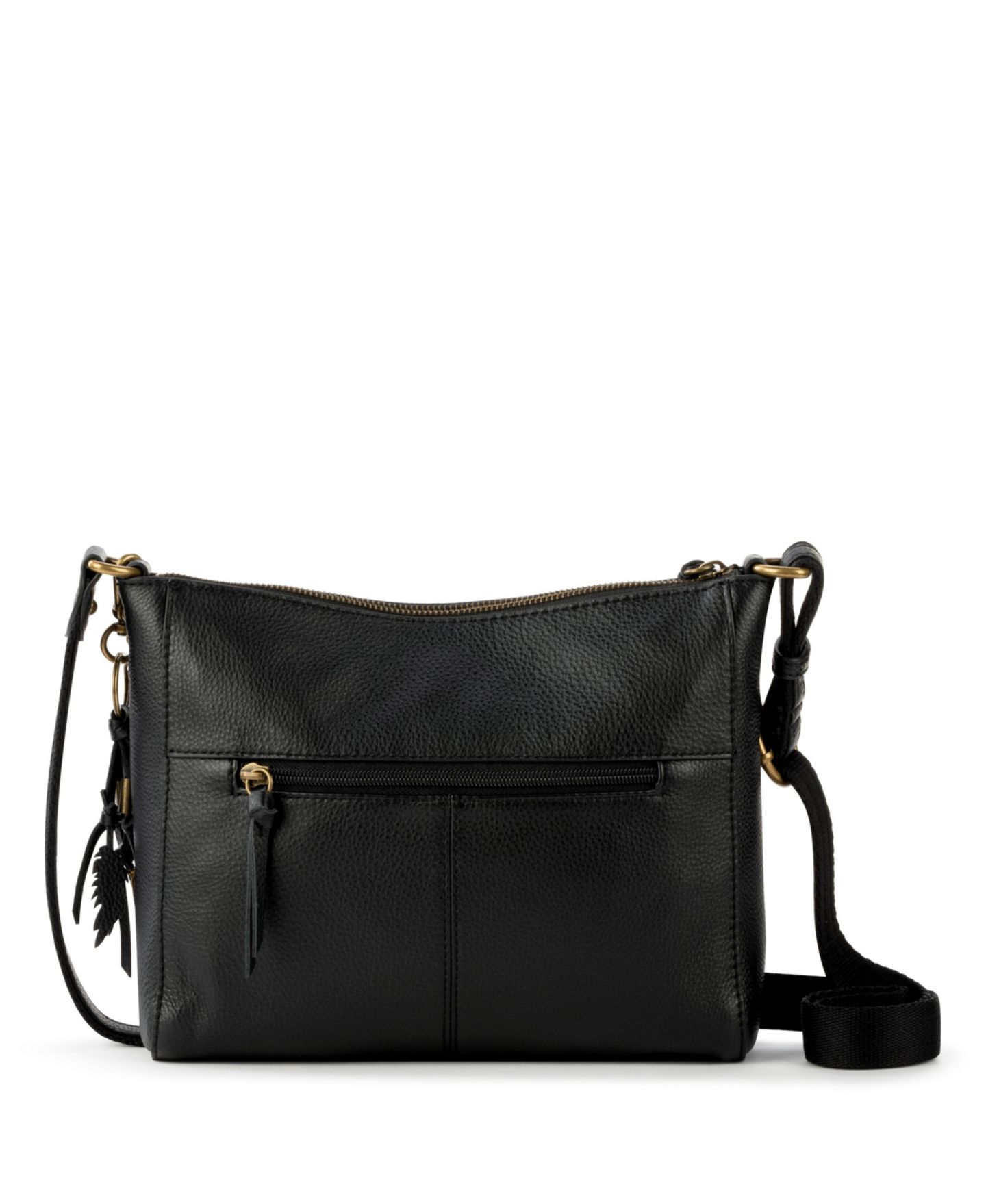 Женская сумка The Sak Alameda Leather Crossbody, цвет: Чёрный — фото 6