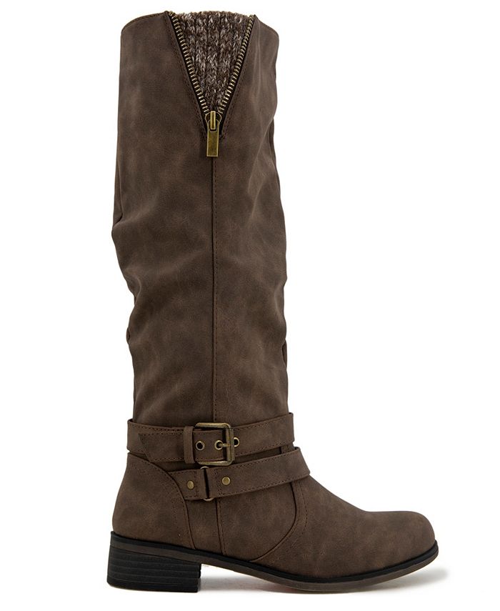 XOXO Women's Mayne Tall Riding Boot & Reviews Boots Shoes Macy's