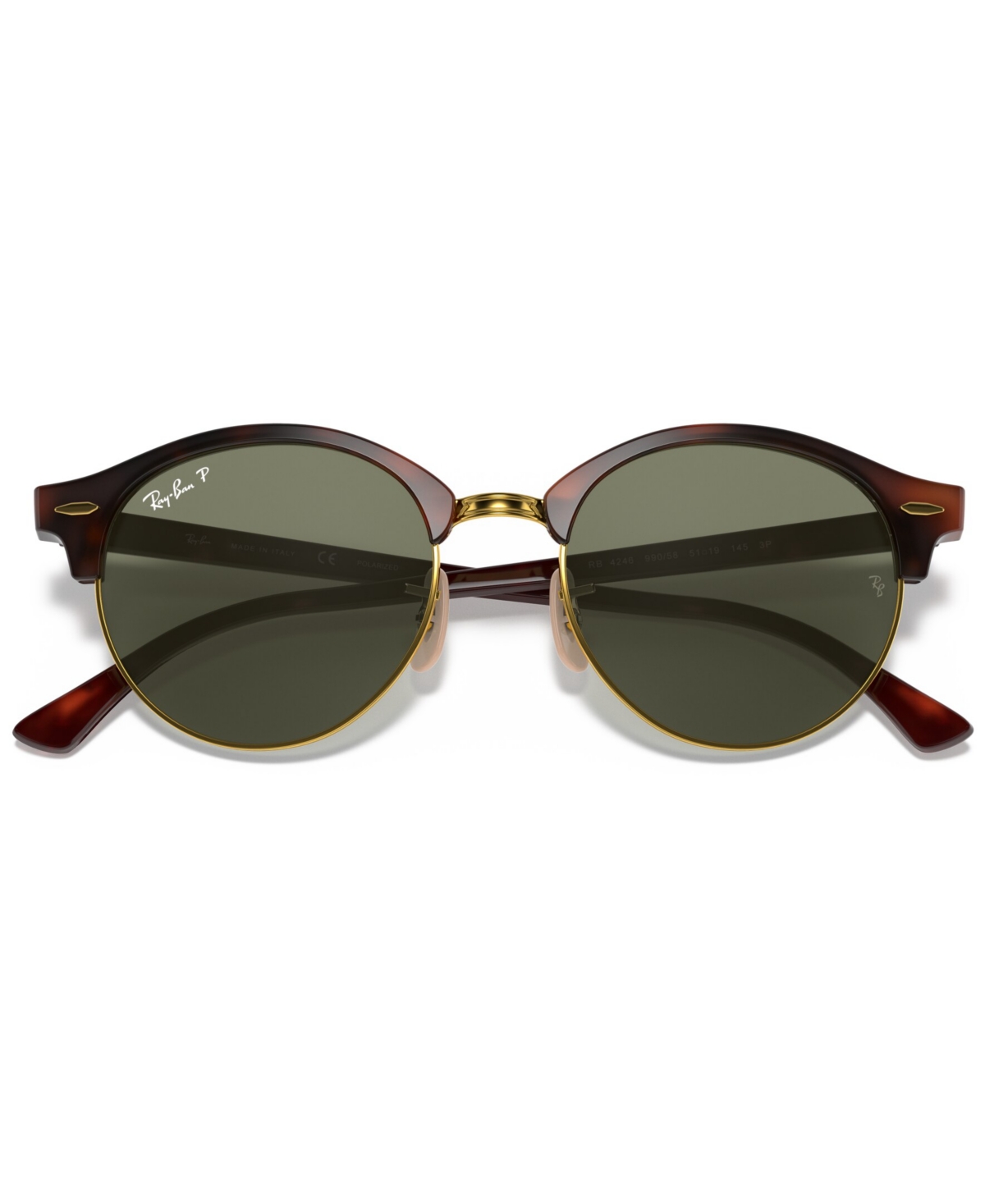 Ray-Ban Polarized Sunglasses , RB4246 Clubround