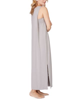 Pleated Back Drape Dress