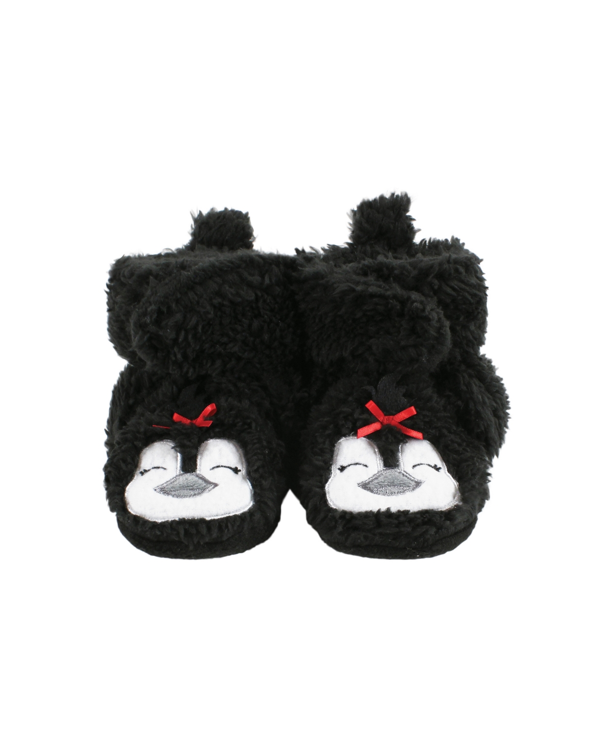 Hudson Baby Baby Girls Hudson Trapper Hat, Mitten and Bootie Set Penguin