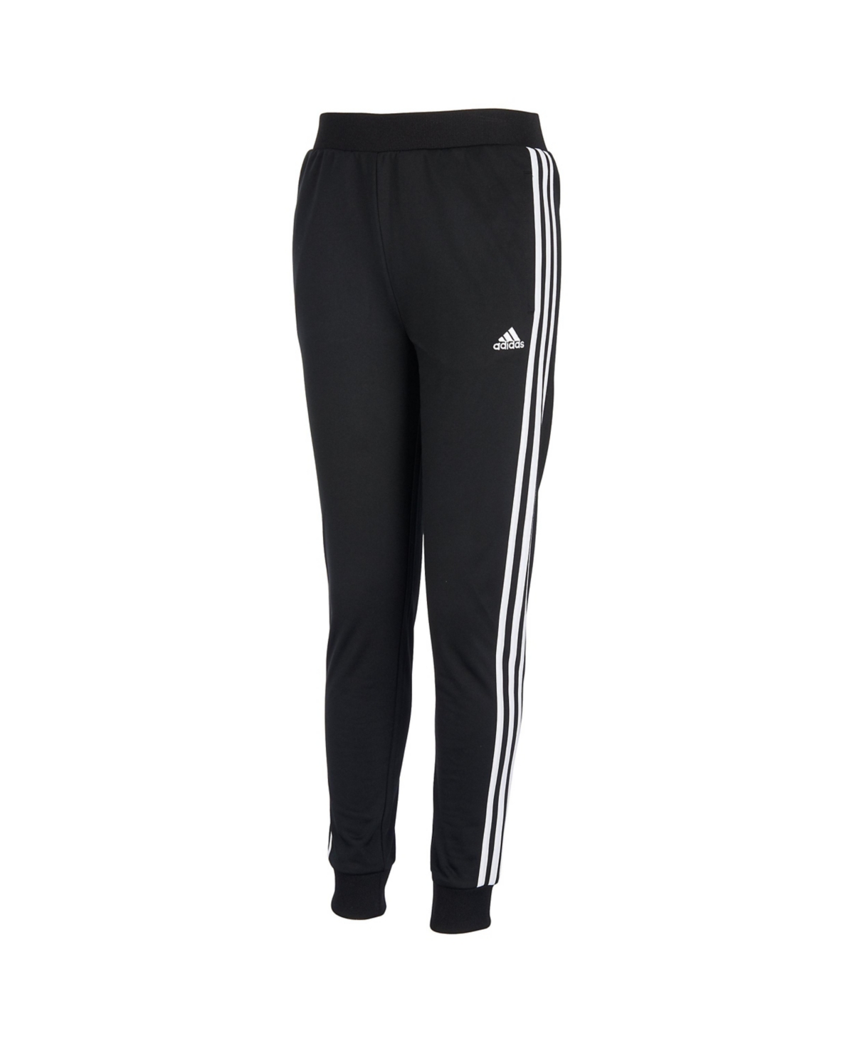 adidas Big Girls Tricot 3 Stripe Joggers, Extended Sizes