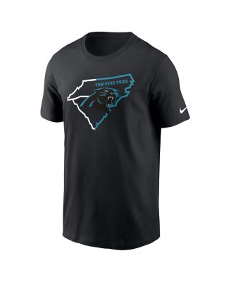Men's Black Carolina Panthers Essential Panthers Pride T-shirt