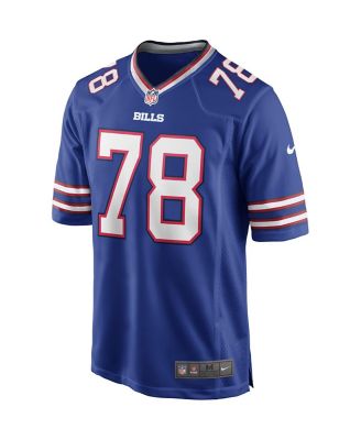 Men's Bruce Smith Royal Buffalo Bills Game Retired Player Jersey