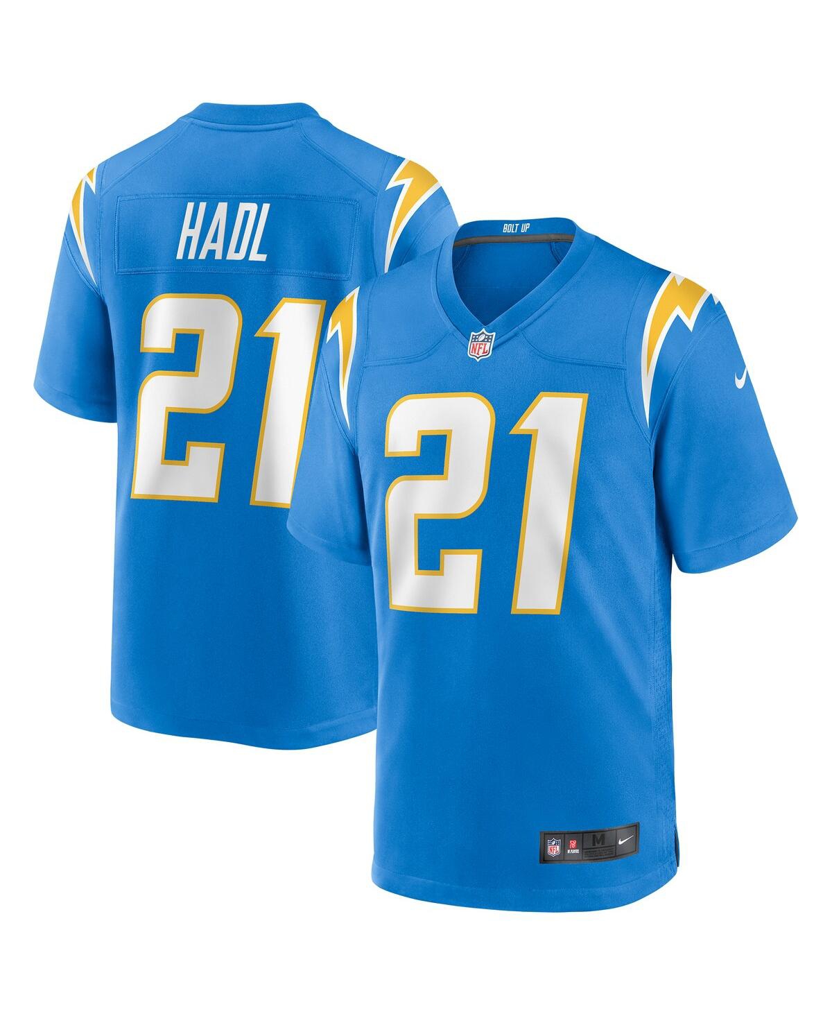 Men's Nike John HadlLos Angeles Chargers Game Retired Player Jersey - Powder Blue
