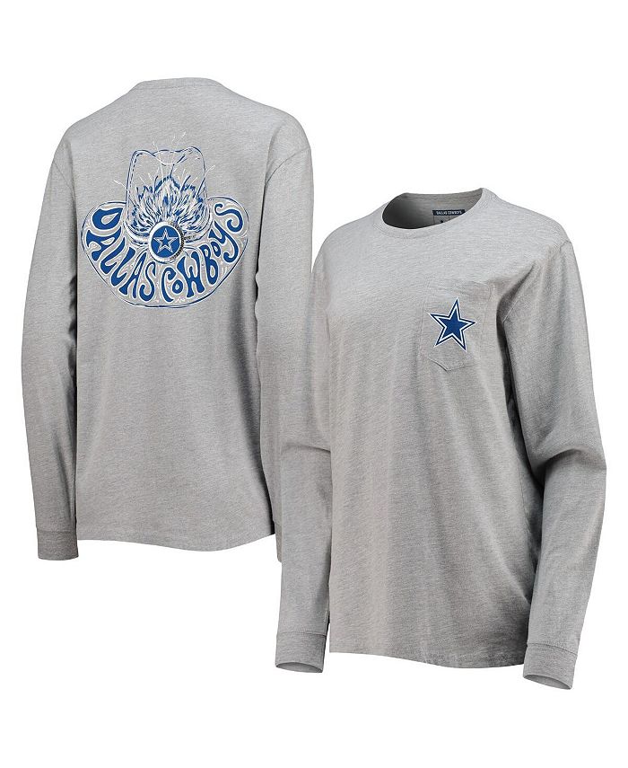 Dallas Cowboys Crew Neck Sweatshirt - White – Lauren James