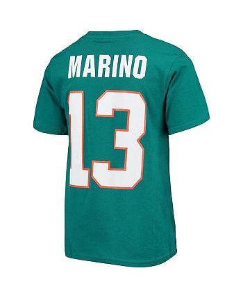 Mitchell & Ness Men's Dan Marino Miami Dolphins Replica Throwback Jersey -  Macy's