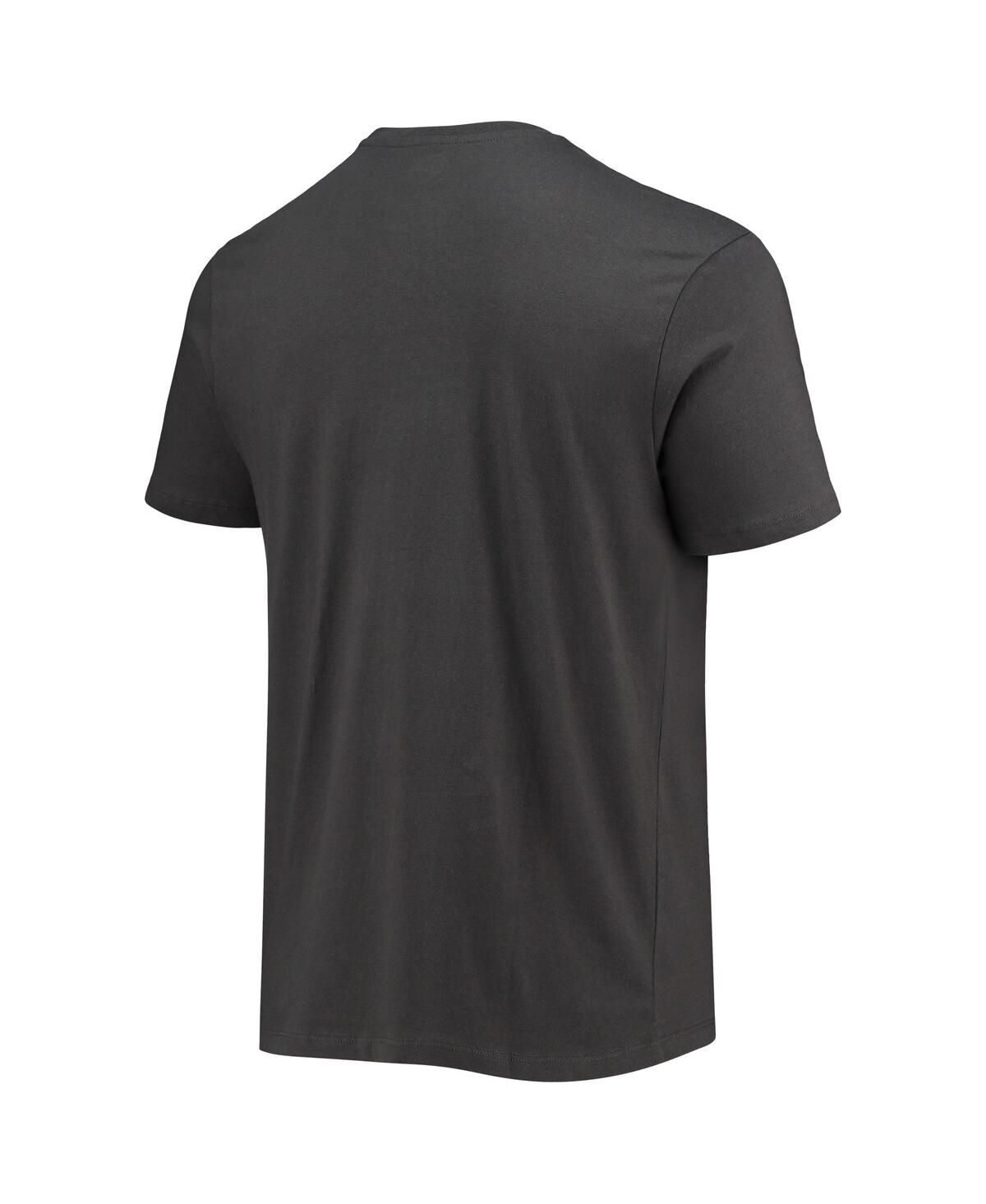 47 Brand Men's '47 Charcoal Las Vegas Raiders Dark Ops Super Rival T-shirt In Charcoal