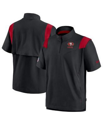 Nike Sideline Coach Lockup (NFL San Francisco 49ers) Men's Short-Sleeve  Jacket