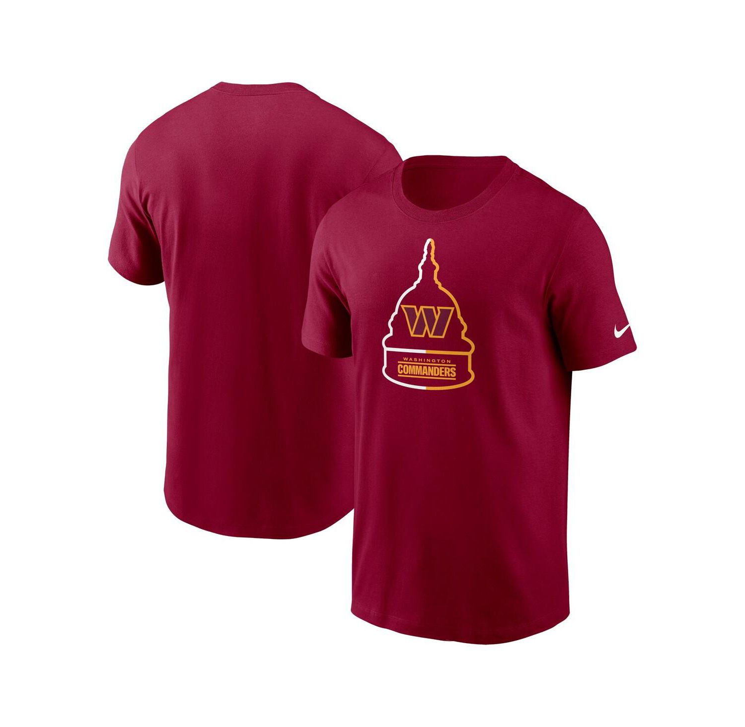Men's Burgundy Washington Commanders Essential Local Phrase T-shirt