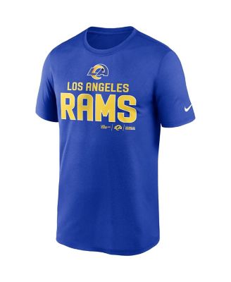 Men's Royal Los Angeles Rams Legend Community Performance T-shirt