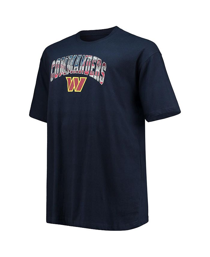 Fanatics Men's Branded Navy Washington Commanders Big and Tall 4th of