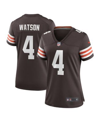 Men's Nike Deshaun Watson Brown Cleveland Browns Game Jersey Size: Medium