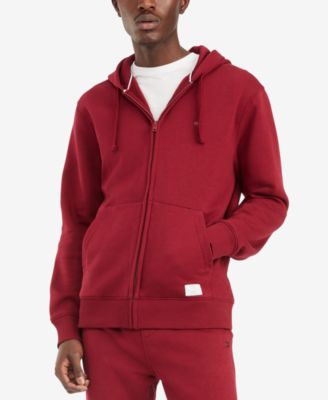 Red tommy hilfiger hoodie mens online