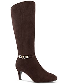 Hanna Wide-Calf Dress Boots, Created for Macy's
