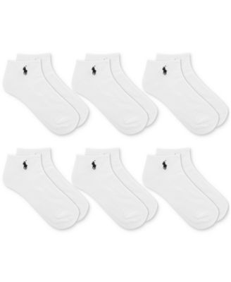 Polo Ralph Lauren - Men's 6-Pk. Performance Sport Low Cut Socks