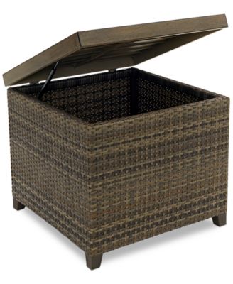 Agio CLOSEOUT! Leighton Outdoor Storage End Table