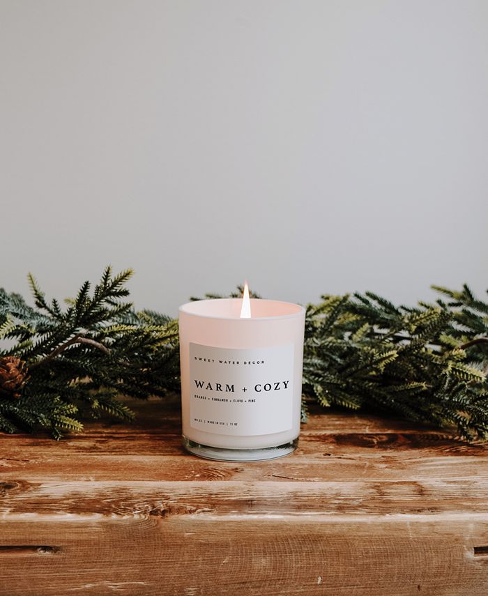 Sweet Water Decor Sweater Weather Jar Candle, 11Oz. & Reviews Unique