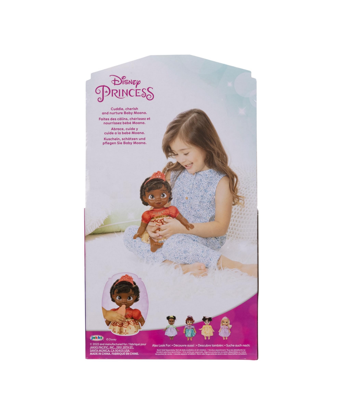 Shop Disney Princess Moana Deluxe Baby In Multicolor