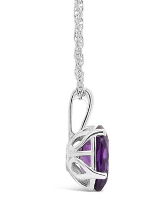 Amethyst (2-1/2 ct. t.w.) Pendant Necklace in 14K White Gold