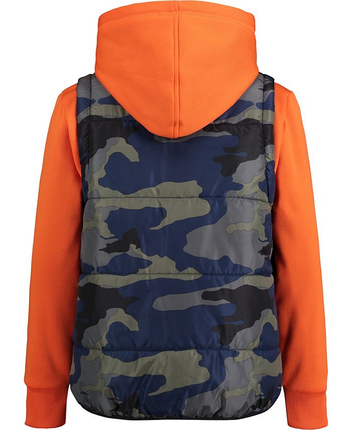 BASS OUTDOOR Big Boys Quilted Hybrid Puffer Jacket Macy's