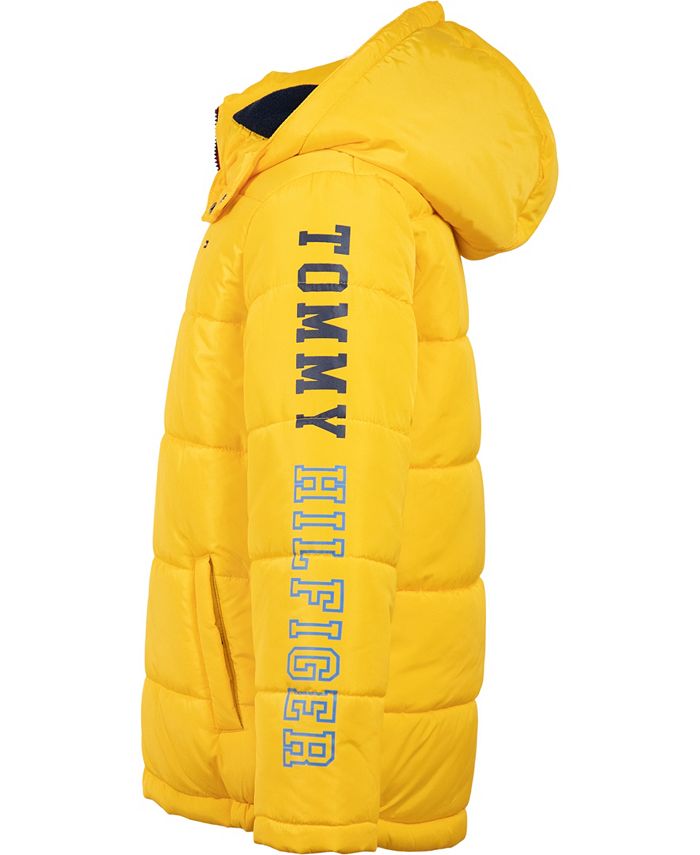 Tommy Hilfiger Little Boys Classic Logo Puffer Jacket Macy's
