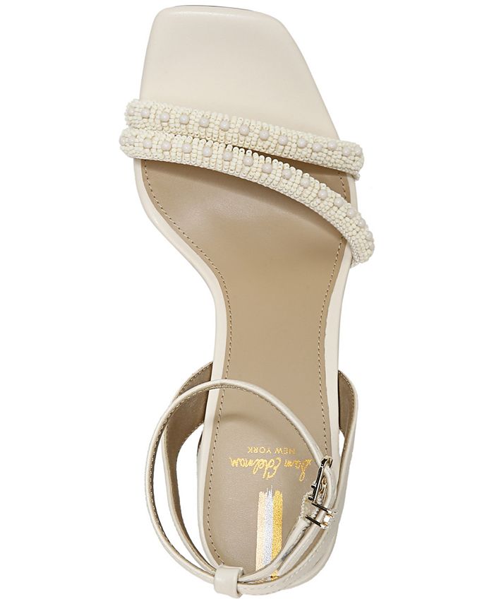 Sam Edelman Women's Kia Beaded Strappy Dress Sandals Macy's
