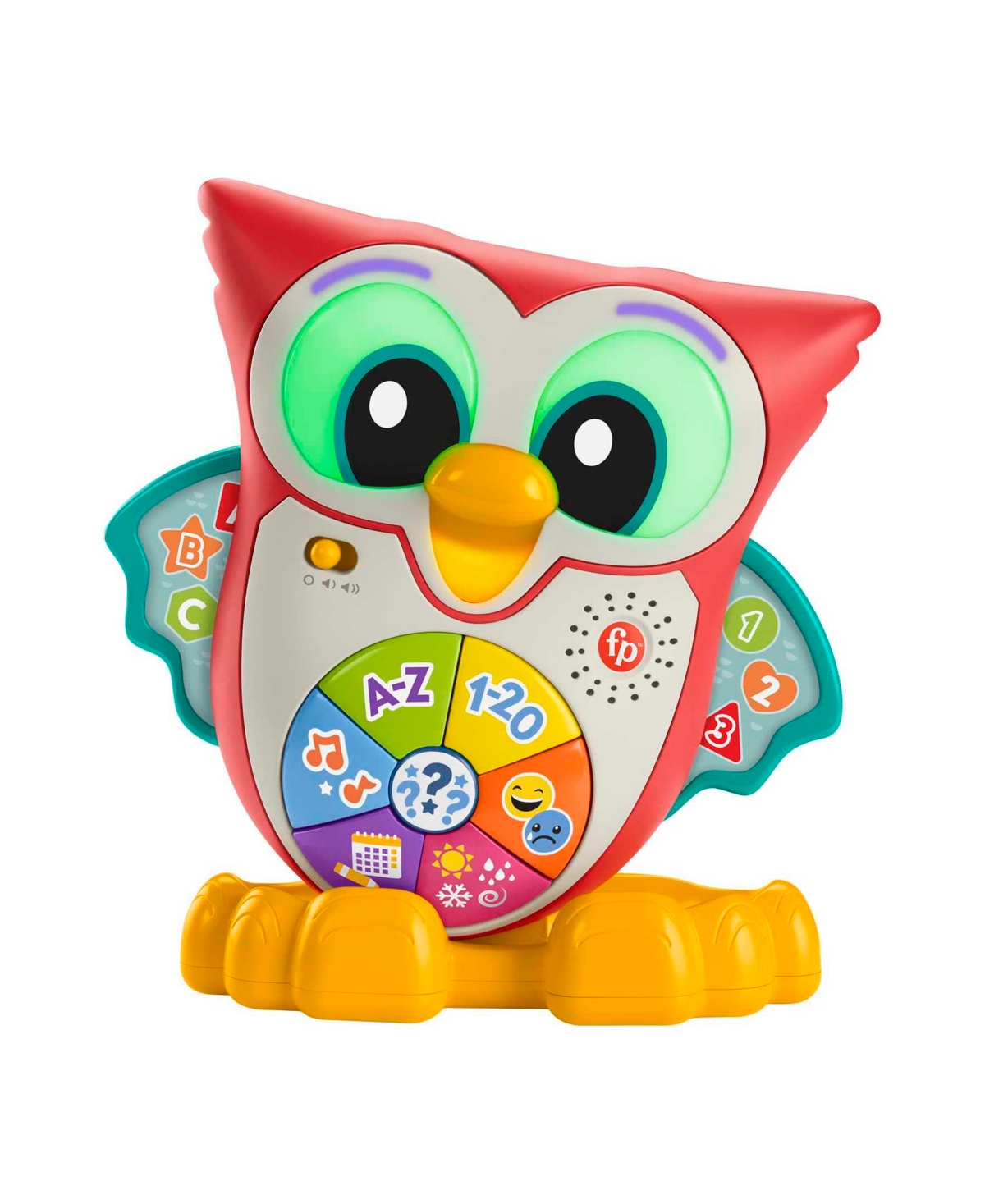 Fisher Price Kids' Fisher-price Linkimals Interactive Toddler Learning Toy Owl With Lights And Music In Multi