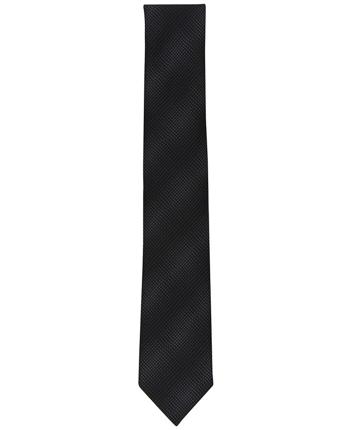 Alfani Men's Tonal Grid Slim Tie, Created for Macy's & Reviews - Ties ...