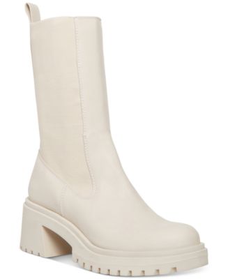steve madden women's hesitant lug sole chelsea booties