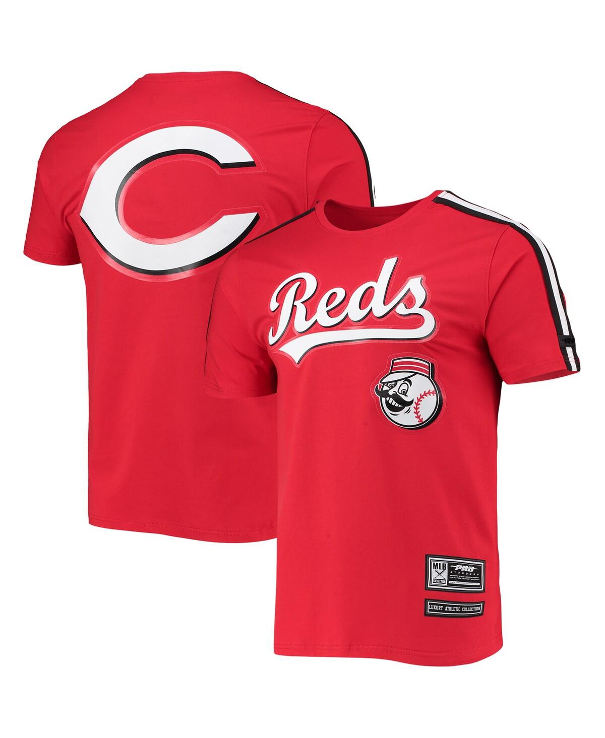 Men's Pro Standard Red Cincinnati Reds Taping T-shirt - Red